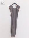 BASERANGE 25 Early Spring MAX Dress Portugal BAS-DRMX-LC-SP25-HH BAYON GREY(YELLOW)